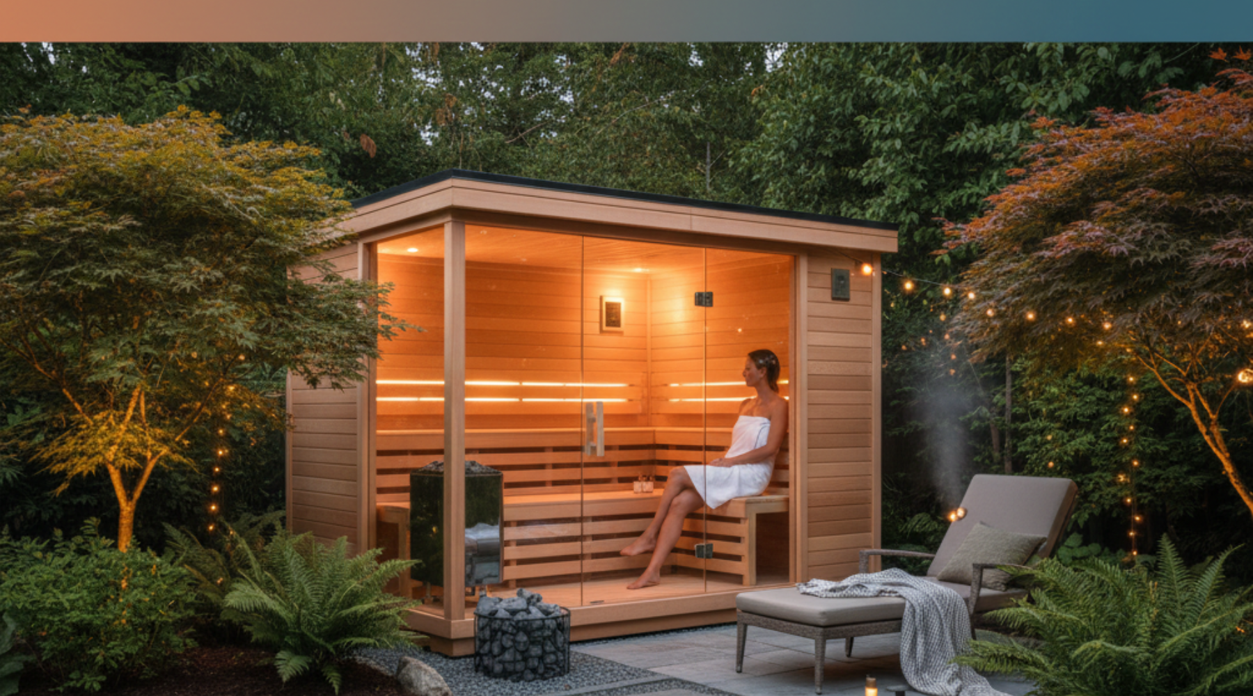 Backyard Sauna: Luxury for Relaxation and Wellness at Home