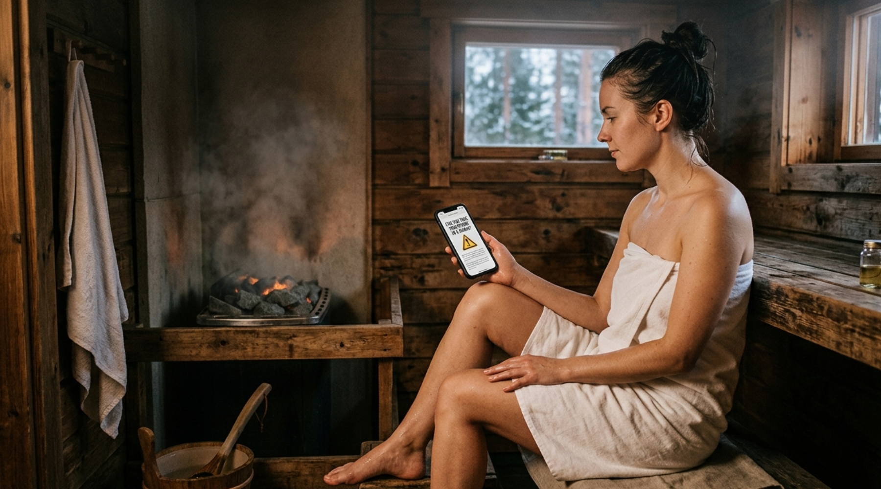 Can You Take Your Phone in a Sauna?
