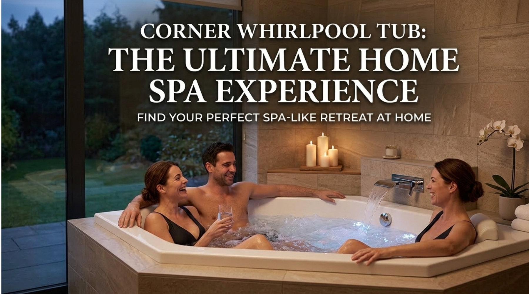 Corner Whirlpool Tub: The Ultimate Home Spa Experience