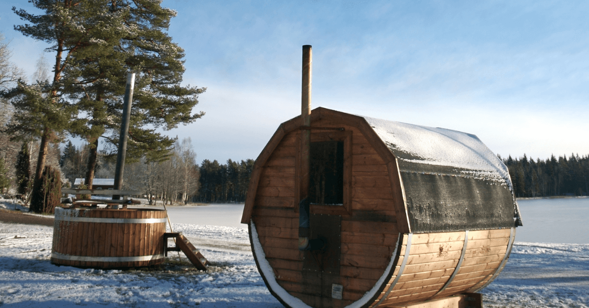 The Sauna Barrel Is Not Your Average Sauna!