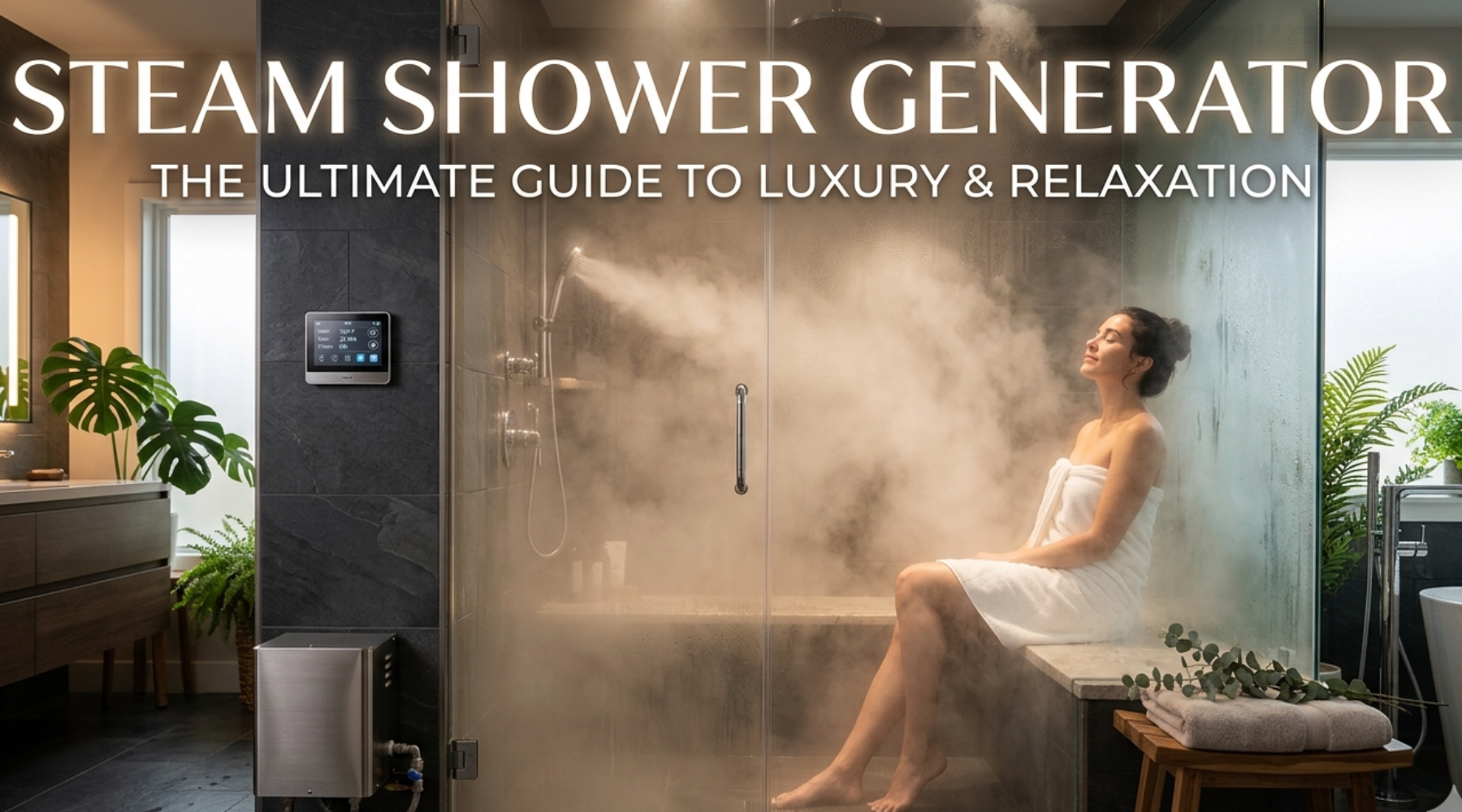 Steam Shower Generator: The Ultimate Luxury for You
