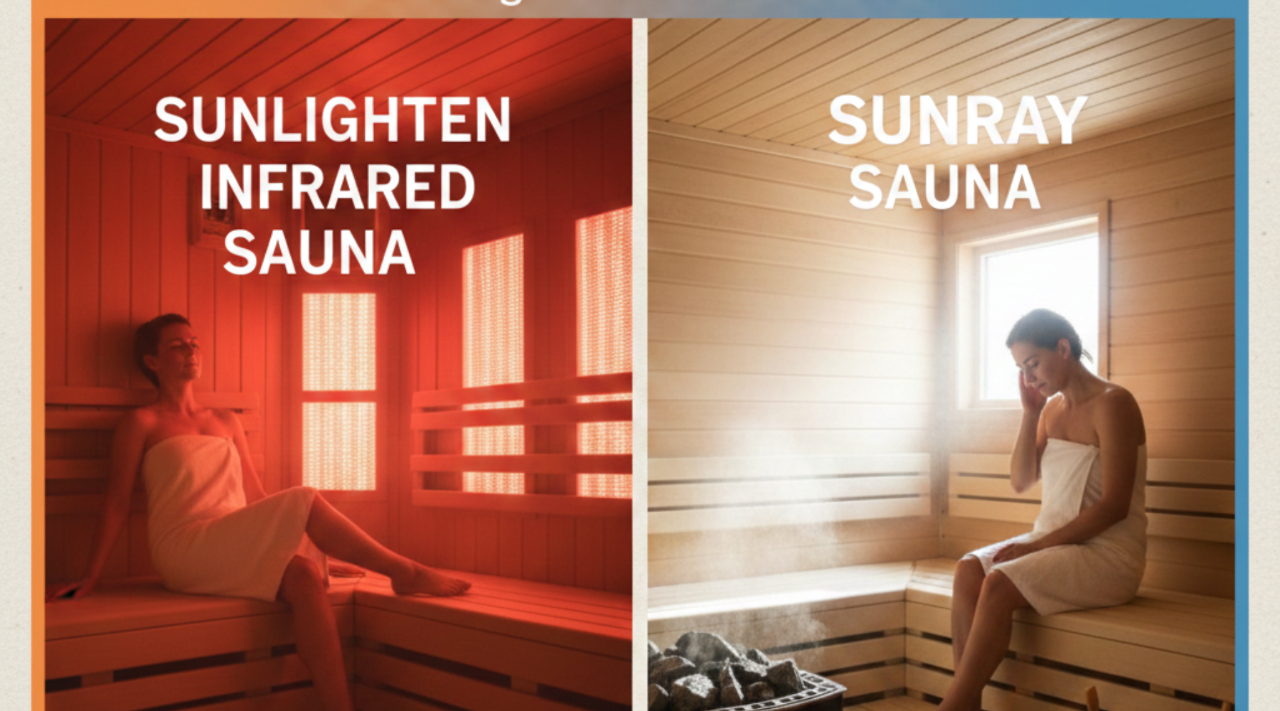Sunlighten Infrared Sauna vs. Sunray Sauna: The More Luxurious?