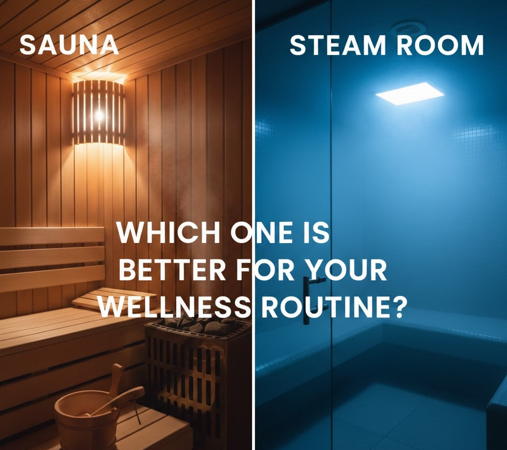 Sauna VS Steam Room - Which One is Better For Your Wellness Routine?
