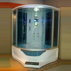 Mesa 702A Steam Shower With A Jetted Tub