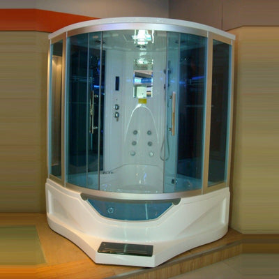 Mesa 702A Steam Shower With A Jetted Tub