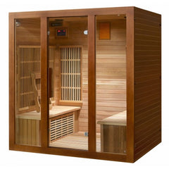 Roslyn 4-Person Indoor Infrared Sauna