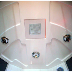 Mesa 702A Steam Shower With A Jetted Tub