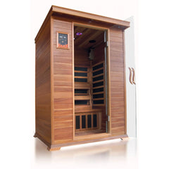 Sunray 3 Person Cedar Savannah Infrared Sauna, HL300K