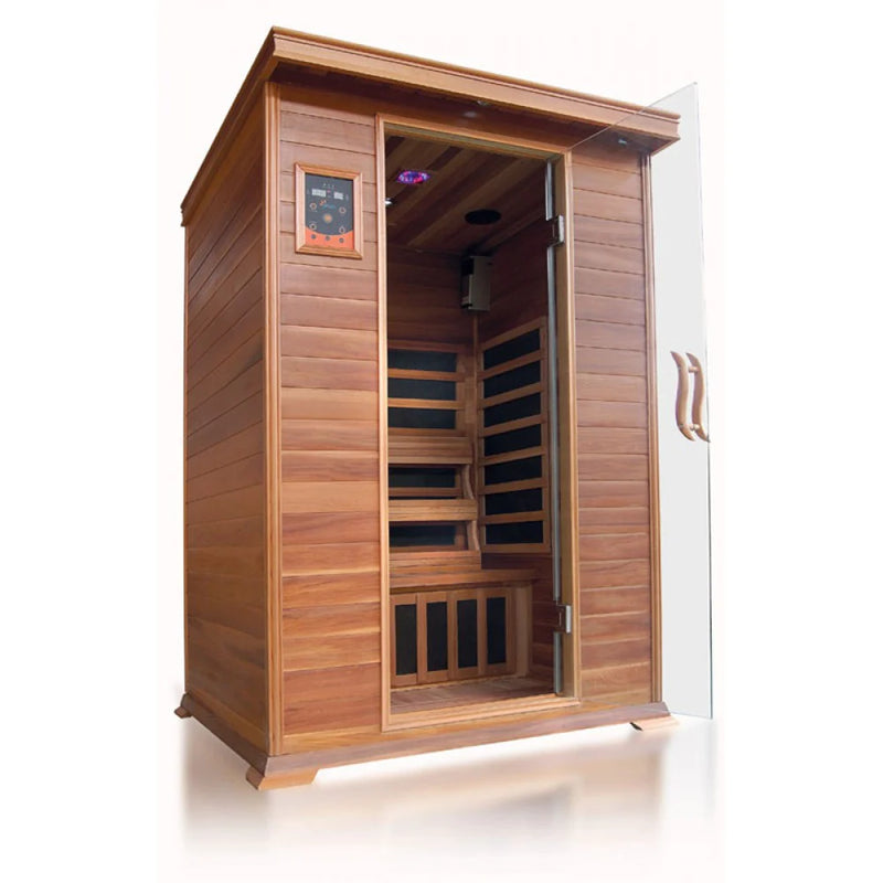 Sunray 3 Person Cedar Savannah Infrared Sauna, HL300K