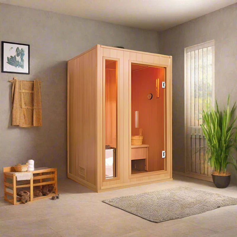2-Person Traditional Home Steam Sauna