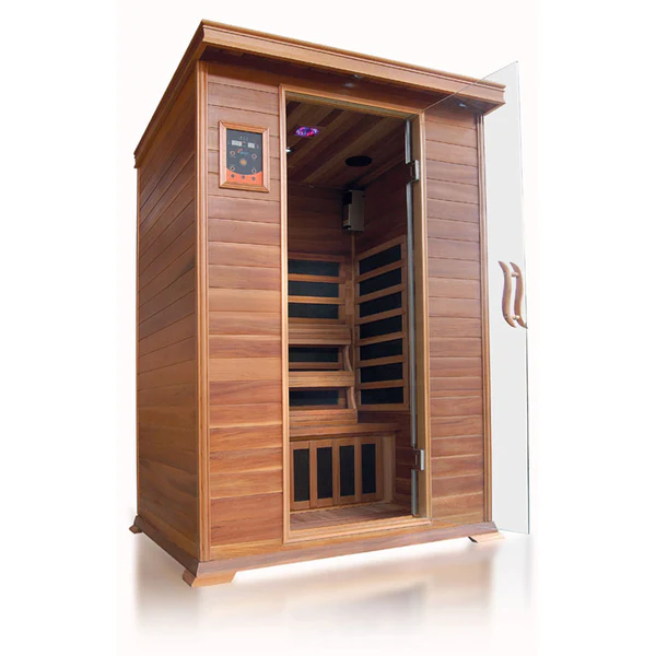 Sunray 2 Person Cedar HL200K Sierra Infrared Sauna