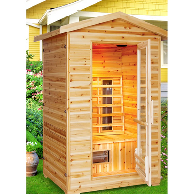 Sunray 2 Person Outdoor HL200D Burlington Infrared Sauna